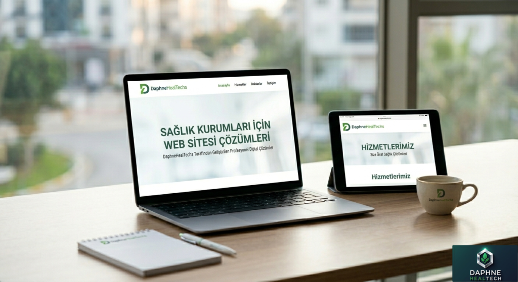 DaphneHealTechs İle Sağlık Kurumları İçin Profesyonel Web Sitesi